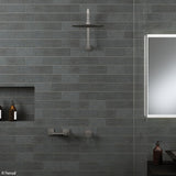 Fienza Kaya Small Round Plate Wall Mixer - Gunmetal Grey