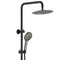 Fienza Kaya Twin Shower - Matte Black