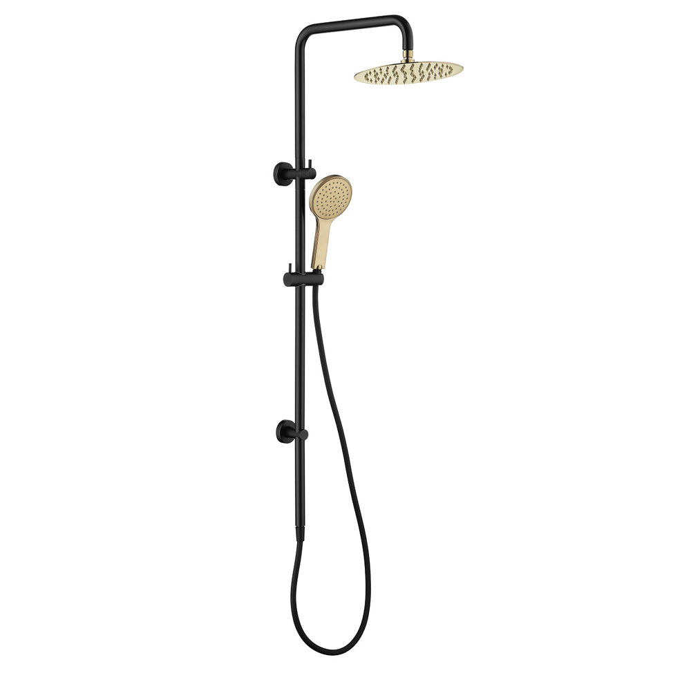 Fienza Kaya Twin Shower - Matte Black
