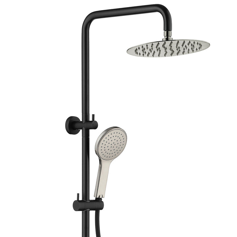 Fienza Kaya Twin Shower - Matte Black