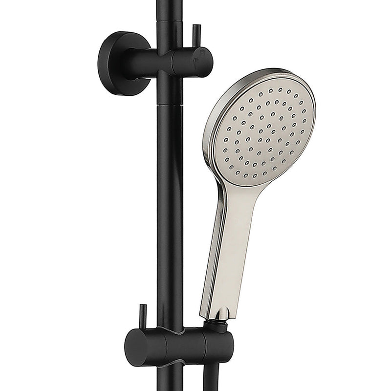 Fienza Kaya Twin Shower - Matte Black