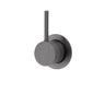 Fienza Kaya Up Round Plate Wall Mixer - Gunmetal Grey