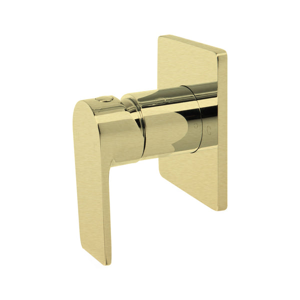 The GABE LEVA Wall Mixer Brushed Gold LT708BG (Special Order)