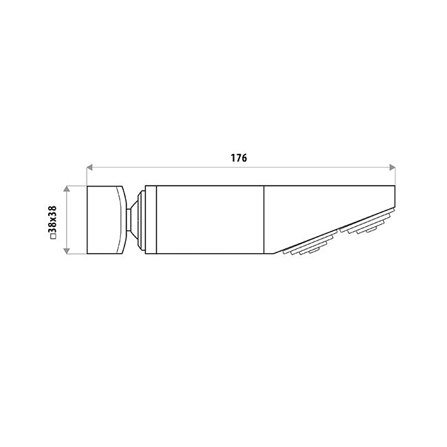 LAUREN Square Shower - Double Spray T868B-1 (Special Order)