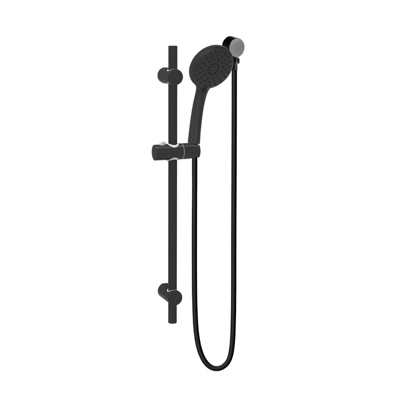 Loui Hand Shower on Rail Matte Black T9082BK (Special Order)