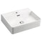 Fienza RB2173 Petra Above Counter 1 Tap Hole Ceramic Basin, White - Special Order