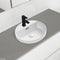 Fienza Reba RB4066 Semi Inset Basin with 1 Tap Hole, White - Special Order