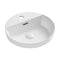 Fienza Reba RB4066 Semi Inset Basin with 1 Tap Hole, White - Special Order