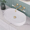 Fienza RB464 Eleanor Oval Above Counter Basin, White - Special Order