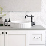 Fienza RB465 Eleanor Round Above Counter Basin, White