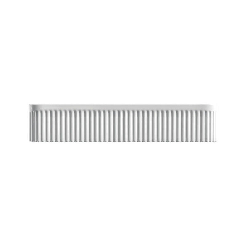 Fienza RB467 Eleanor Rectangular Above Counter Basin, White - Special Order