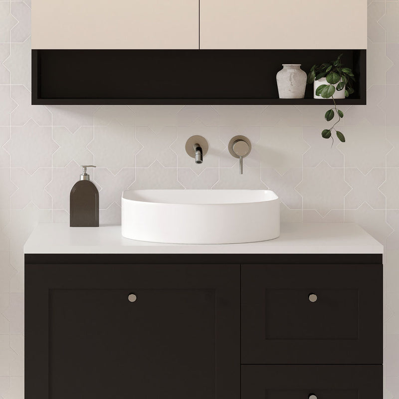 Fienza RB480 Forma Above Counter Basin, White - Special Order