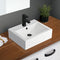 Fienza RB7033 Willow 1 Tap Hole Above Counter Basin, Gloss White