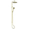 Greens Gisele Twin Rail 760mm Shower Brushed Brass 184906 - Special Order
