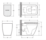Fienza Rak Metropolitan Wall-Faced Suite