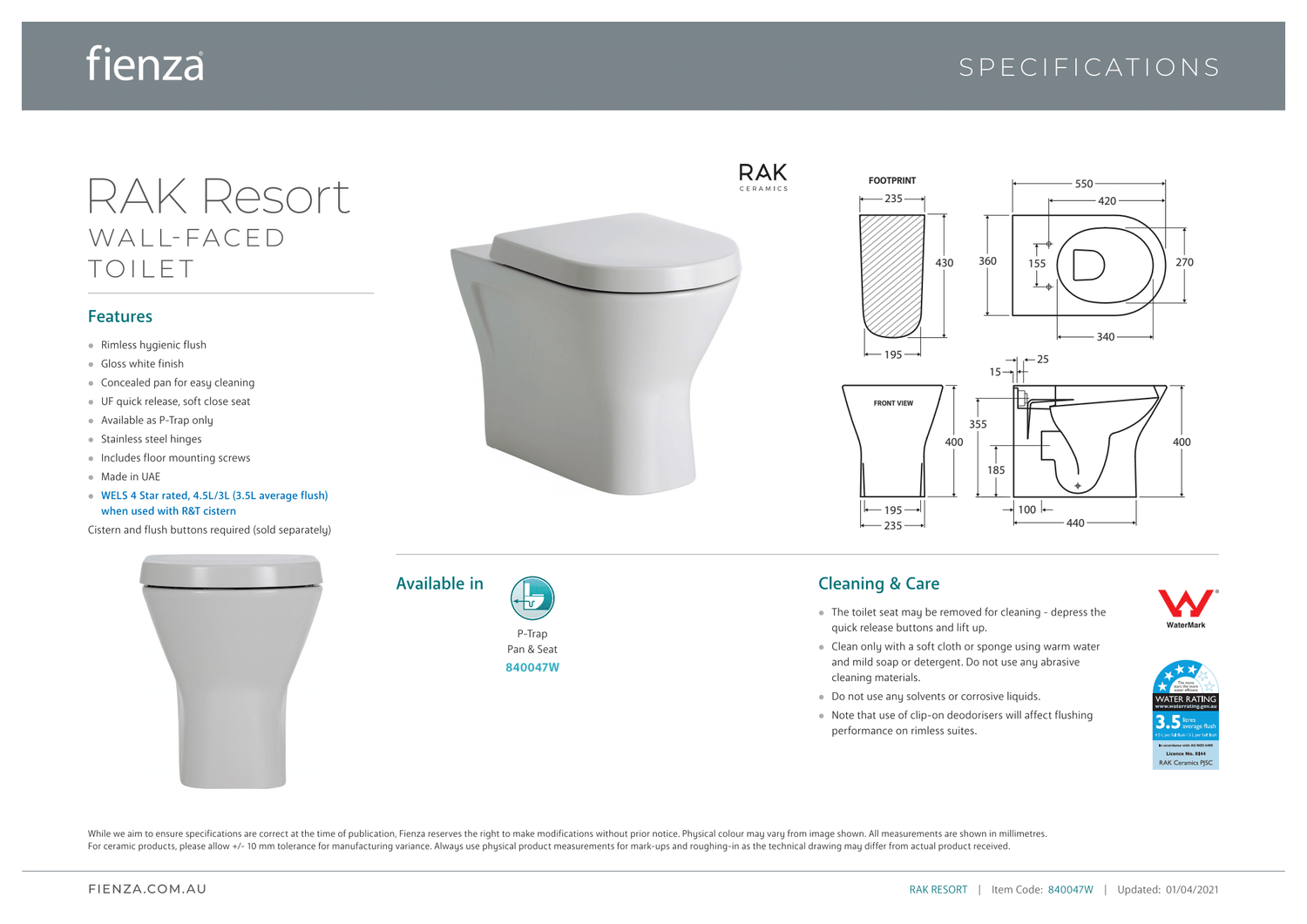 Fienza Rak Resort Wall-Faced Suite