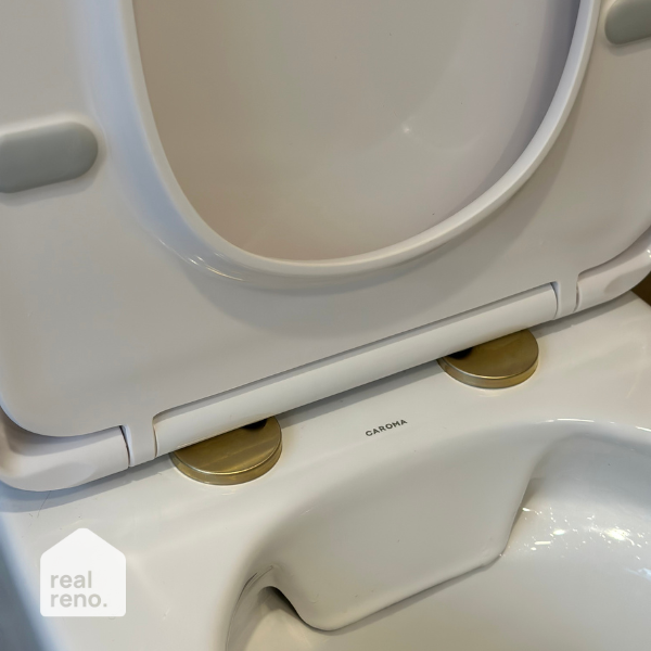 Caroma Urbane II Toilet Seat Hinge Brushed Brass 254213BB - Special Order