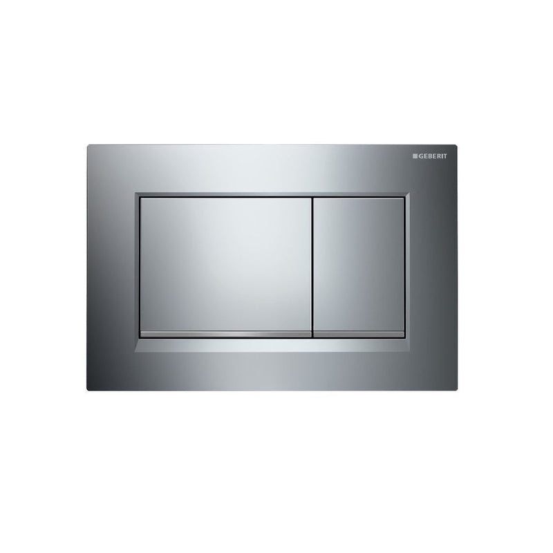 Fienza SIG30-C Rectangular Flush Buttons for Geberit Sigma 30, Chrome - Special Order
