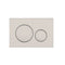 Fienza SIG40-BN Round Flush Buttons for Geberit Sigma 40, Brushed Nickel