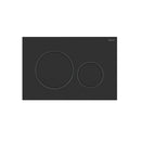 Fienza SIG40-MB Round Flush Buttons for Geberit Sigma 40, Matte Black