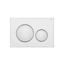 Fienza SIG40-MC Round Flush Buttons for Geberit Sigma 40, Matte Chrome