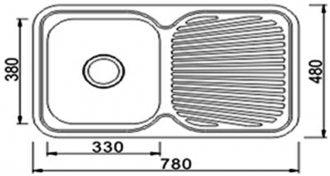 Robinhood SPC780 Stainless Steel Kitchen Sink