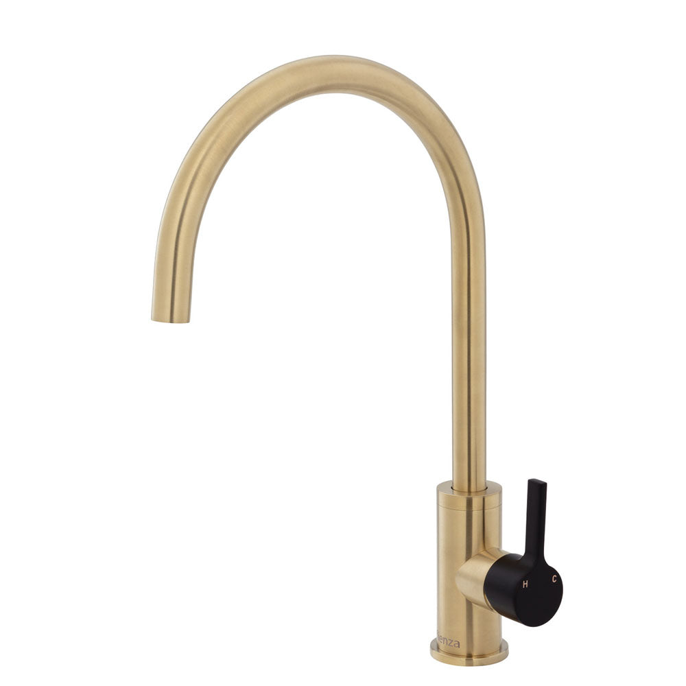 Fienza Sansa Sink Mixer - Urban Brass