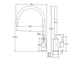 Fienza Sansa Sink Mixer - Chrome