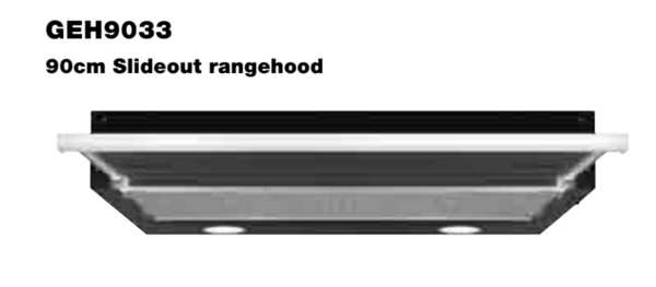 Baumatic GEH9033 90cm Slide Out Rangehood