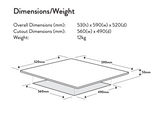 Omega OCI604TZ 60cm Induction Cooktop - In Stock as of September 2026