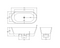 Fienza FR71-1700 Austin Freestanding Acrylic Bath 1700mm, Gloss White - Special Order
