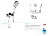Fienza Empire Hand Shower - Chrome