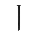 300mm Square Ceiling Shower Arm with flange Matte Black T357BK (Special Order)