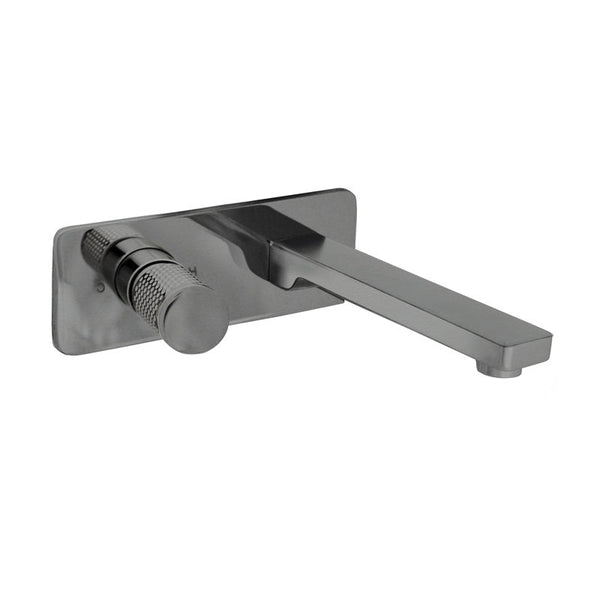 The GABE Wall Outlet Mixer Brushed Nickel T706BN (Special Order)