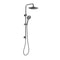 Loui Twin Shower With Rail Brushed Nickel T9088BN (Special Order)