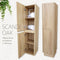 Fienza TB14S Edge Scandi Oak Wall-Hung Tallboy - Special Order