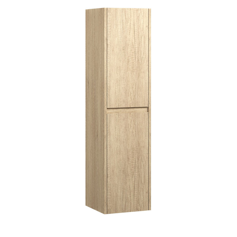 Fienza TB14S Edge Scandi Oak Wall-Hung Tallboy - Special Order