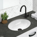 Fienza TR908 Undermount Ceramic Basin Karmen, White