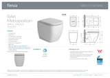 Fienza Rak Metropolitan Wall-Faced Suite