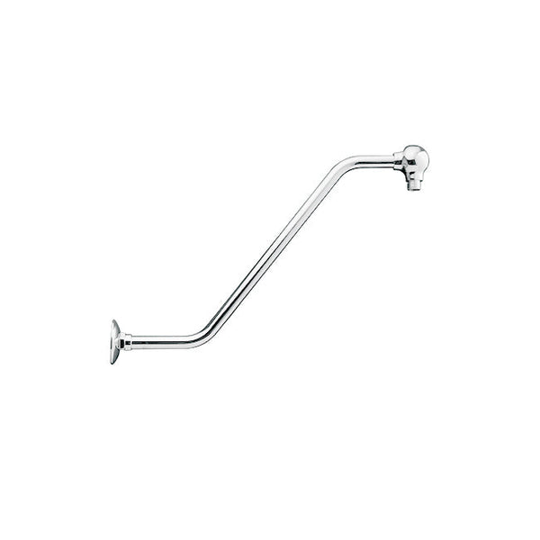 450mm Wall Upswept Shower Arm with flange R351B (Special Order)