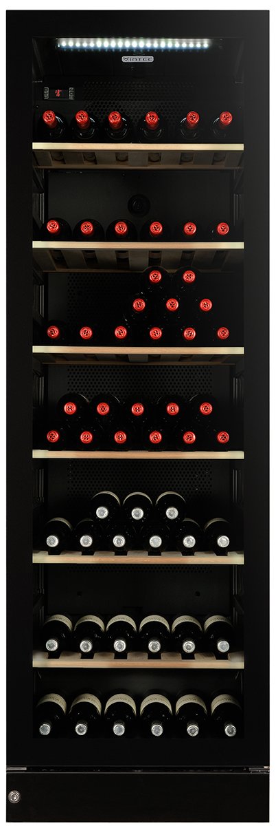 Vintec 170 Bottle V190SG2EBK Wine Storage Cabinet - Vintec Clearance and Seconds Stock