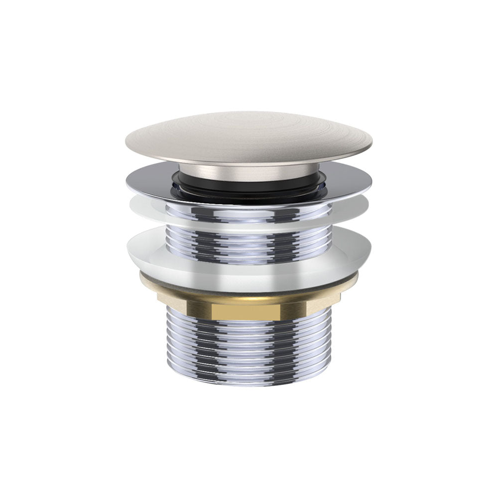 Fienza Pull-Out / Pop-up 40mm Bath Waste - Brushed Nickel