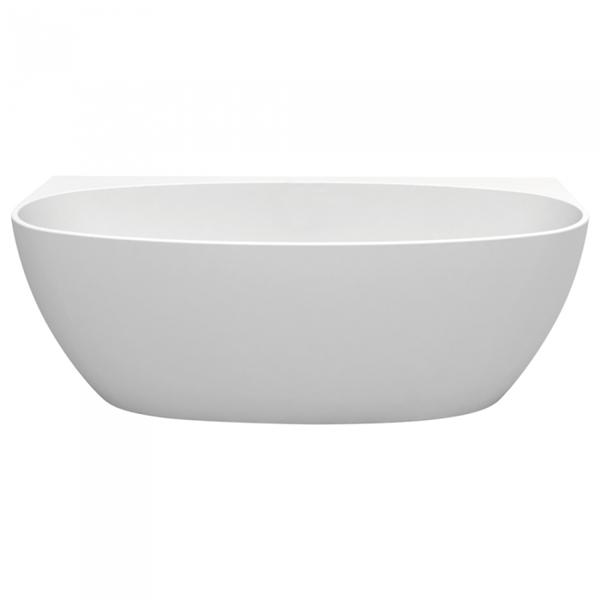 Fienza Keeto Back-to-wall Acrylic Bath 1700mm - Gloss White