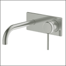 Abey Gareth Ashton 6B-Ws165-Bn Poco Wall Basin/Bath Set 165Mm - Brushed Nickel Bathroom Mixers