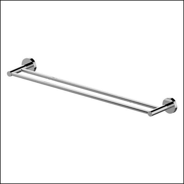 Abey Gareth Ashton Pdtr Poco Double Towel Rail 760Mm - Chrome Bathroom Accessories