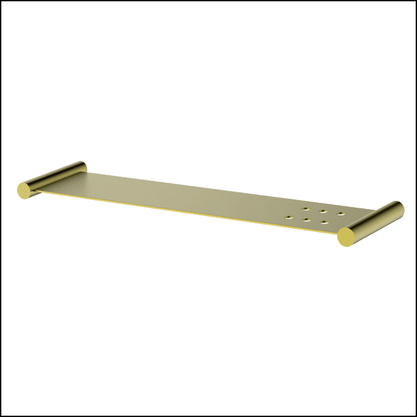 Abey Gareth Ashton Pms-Bb Poco Shower Shelf - Brushed Brass Bathroom Accessories