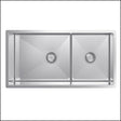 Abey Piazza Cr500D 1 & 3/4 Double Bowl Sink Top Mounted Kitchen Sinks