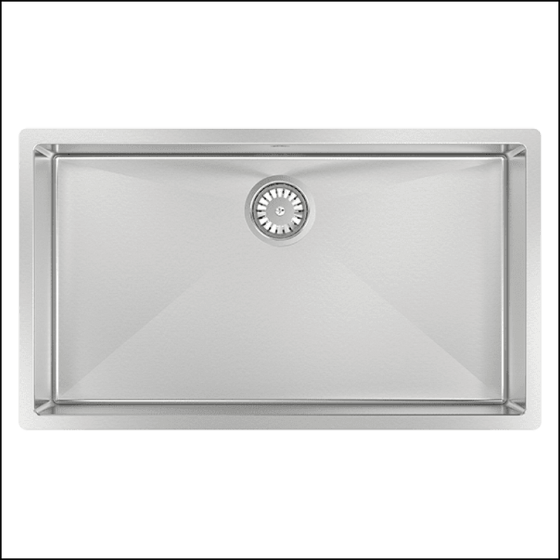 Abey Piazza Cr720 Single Bowl Inset Sink Top Mounted Kitchen Sinks