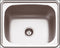 Abey Pr45 The Lodden 45L Single Inset Laundry Tub Top Mounted Kitchen Sinks