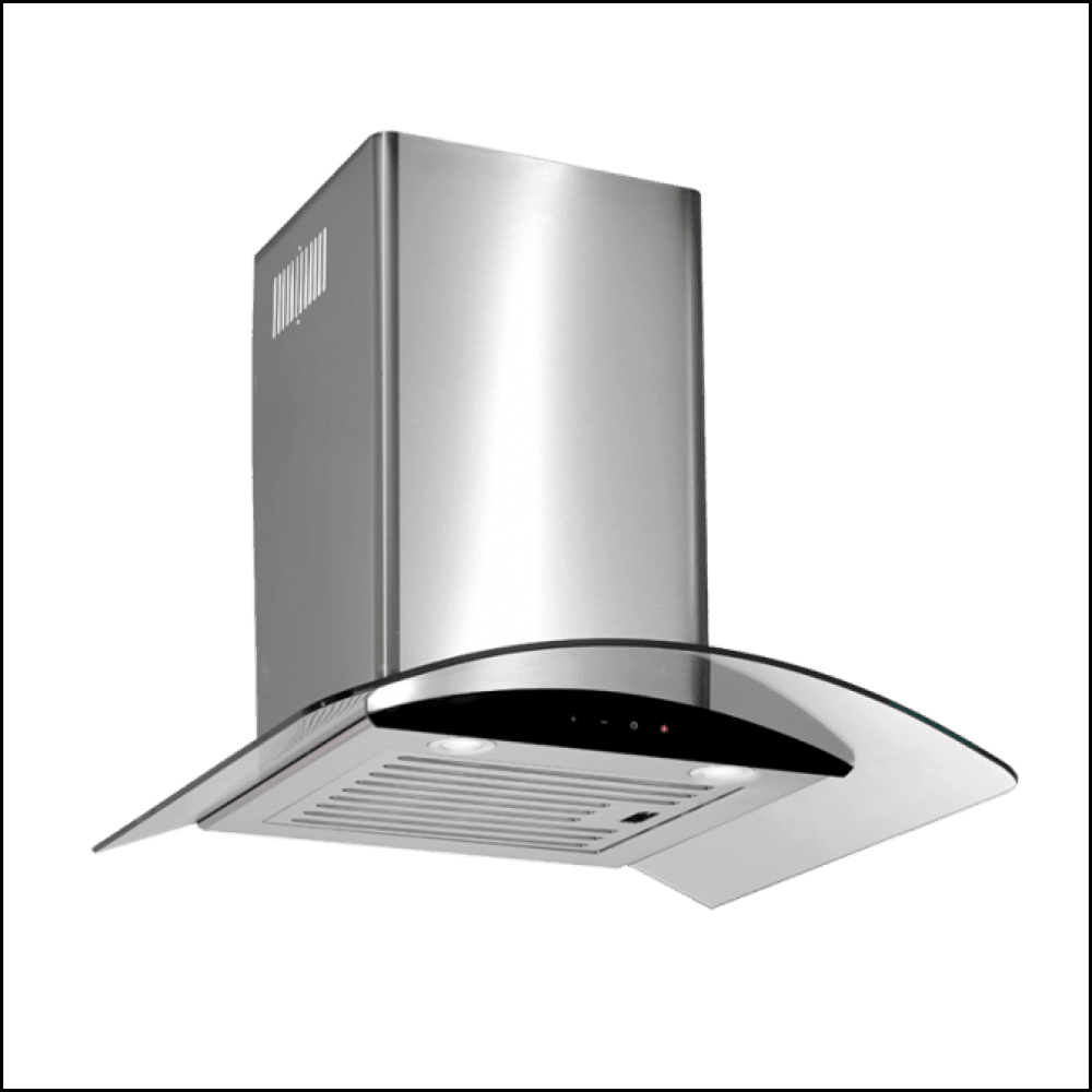 ARC ARGT6 60cm Curved Glass Canopy Rangehood SA Appliance Warehouse